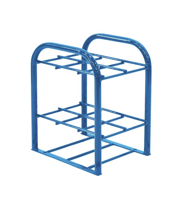 Cylinder Stand, D & E, (6), PAINTED BLUE