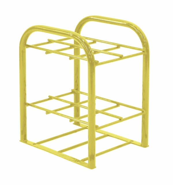 Cylinder Stand, D & E, (4) PAINTED YELLOW