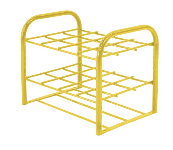 Cylinder Stand with Bumper Guard Kit, D & E, (12) - PAINTED YELLOW