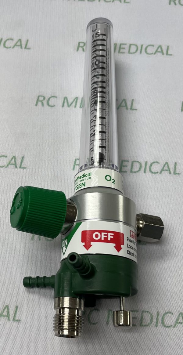 Precision Medical 15 LPM Oxygen SELECT Flowmeter - 1/8" NPT Female