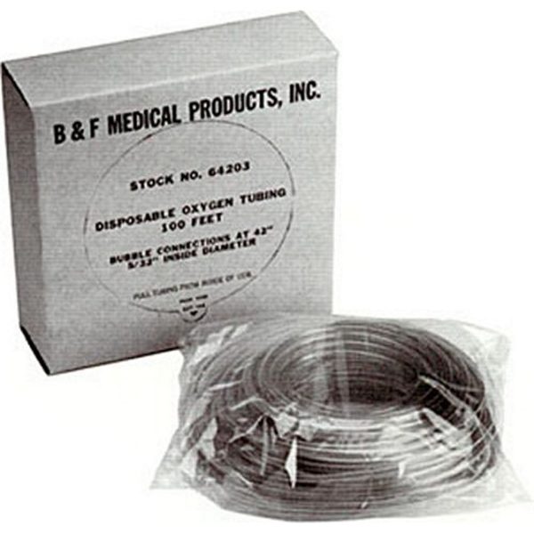 Allied Healthcare Bubble Tubing, 100' Smooth Bore Tubing