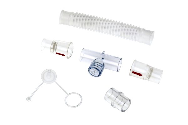 Hudson Ventilator Monitoring Adaptor Circuit, Case/50