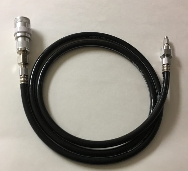 Nitrogen Hose, 20 FT, with Schrader Female X Schrader Male   USED TO POWER TOOLS