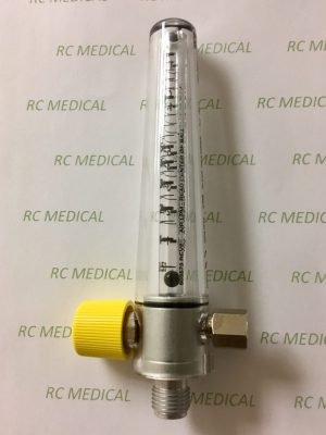 Precision Medical 15 LPM AIR Flowmeter, 1/8" NPT Female