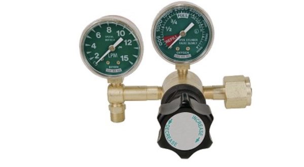 MRI Compatible Oxygen Flow Control Regulator CGA540