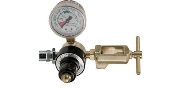 MRI Compatible Preset 50 PSI Air Regulator CGA950