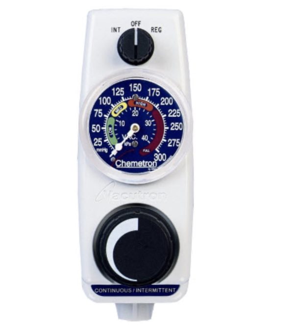 Allied Healthcare Cont/Intermittent Suction Regulator with DISS Male Outlet, Ohmeda Inlet IN STOCK