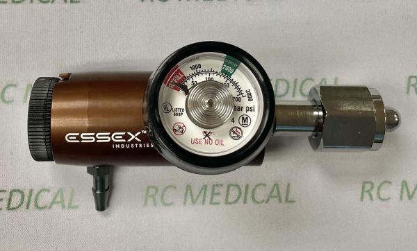 HeliOx Regulator, 0-20 LPM, Large Cylinder, CGA280 Yoke, 80/20 Ratio
