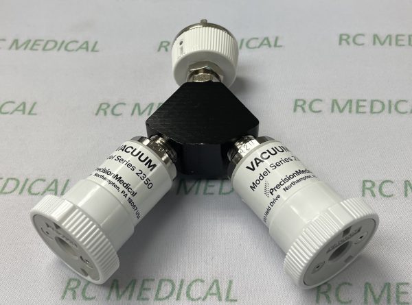 Precision Medical "Y" Block Assembly Ohmeda VAC