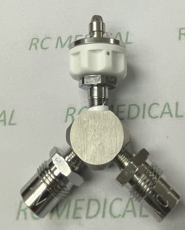 DISS "Y" Assembly with Check Valves Ohmeda Vac