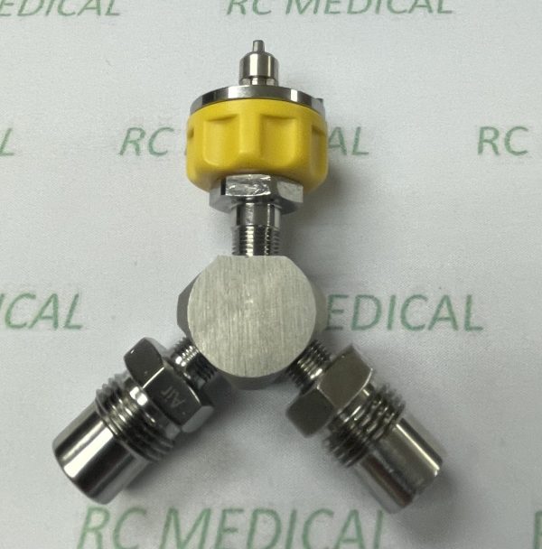 DISS "Y" Assembly with Check Valves Ohmeda Air