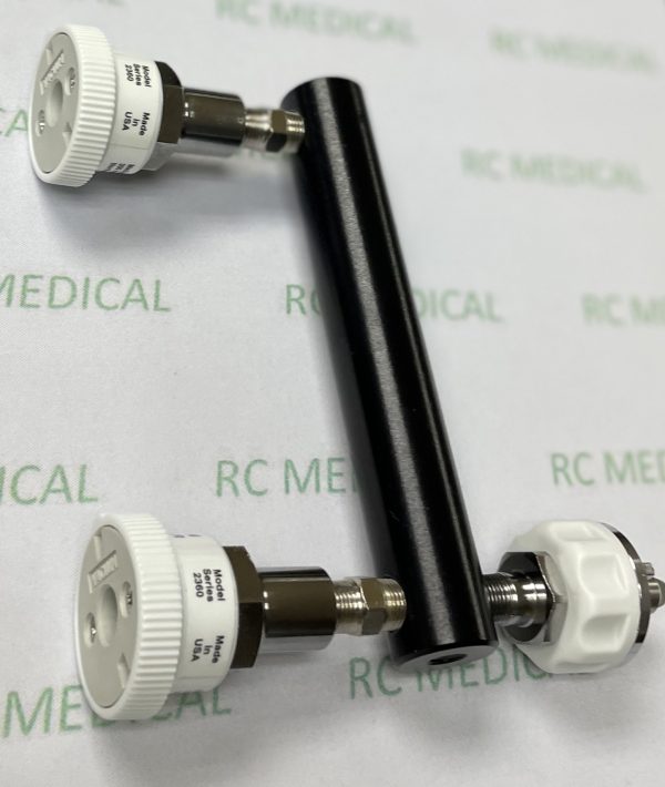 Ohmeda Vertical "T" Block for SUCTION