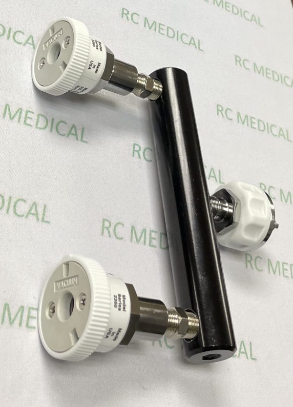 Ohmeda Vertical "T" Block for SUCTION