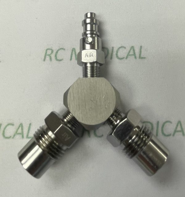 DISS "Y" Assembly with Check Valves Puritan Air