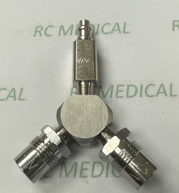 DISS "Y" Assembly with Check Valves Puritan Vac