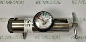 Allied Healthcare Oxygen Regulator. 0-15 LPM, Small Cylinder