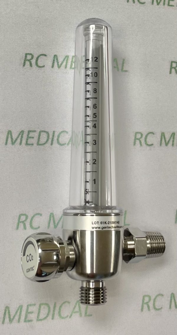 Gentec 1/2 - 12 LPM, CO2 Flowmeter - 1/4" NPT Male