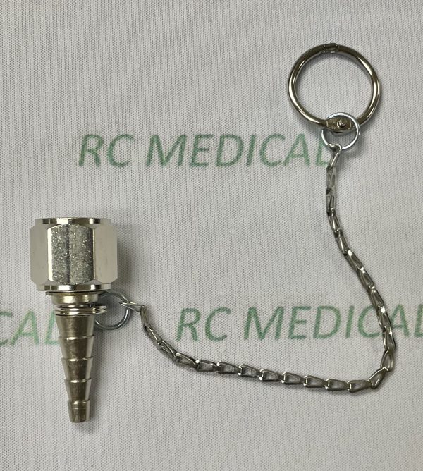 Metal Nut and Nipple with Chain