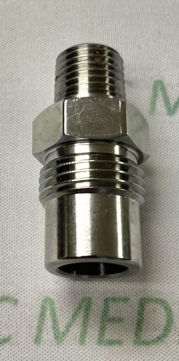 DISS Male x 1/4" NPT Male with Check Valve AIR