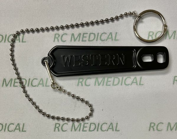 Metal Small Cylinder Wrench with Chain, CS/10