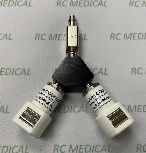 Precision Medical "Y" Block Assembly Puritan-Bennett VAC