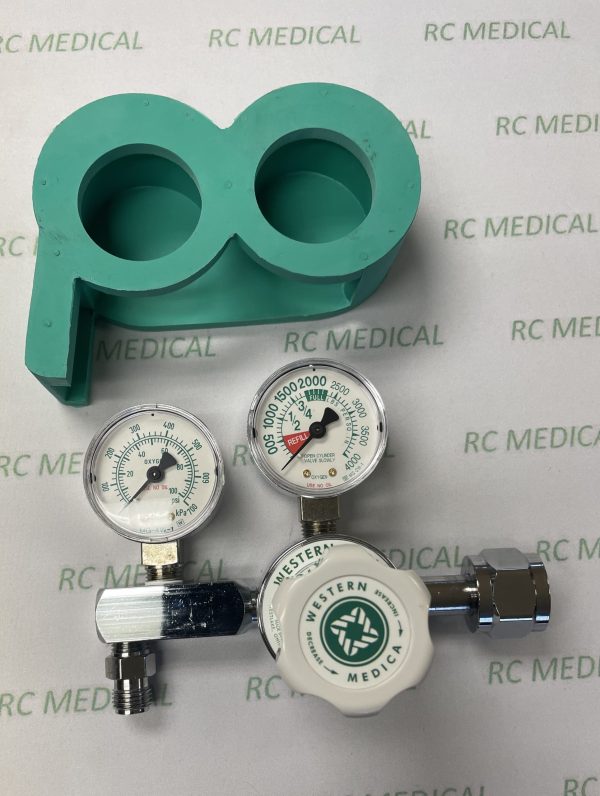 Rubber Gauge Protector for  Most Regulators with Side by Side Gauges with SNAP ON LENS