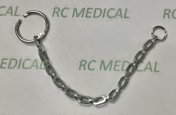 Precision Medical Chain-Ring Assembly-Open Ring, 6"
