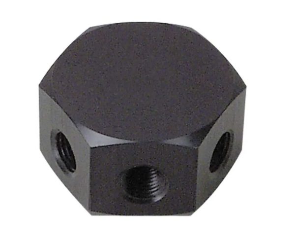 Hex block  1/8"npt
