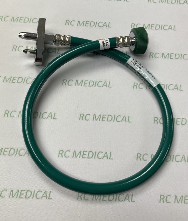 Conductive 2 Foot Oxygen Hose, Chemetron Male X DISS Female ***Only 13 Available at this Special Price***