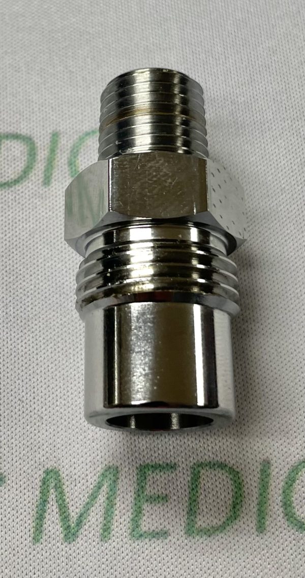 DISS Male x 1/4" NPT Male with Check Valve VAC