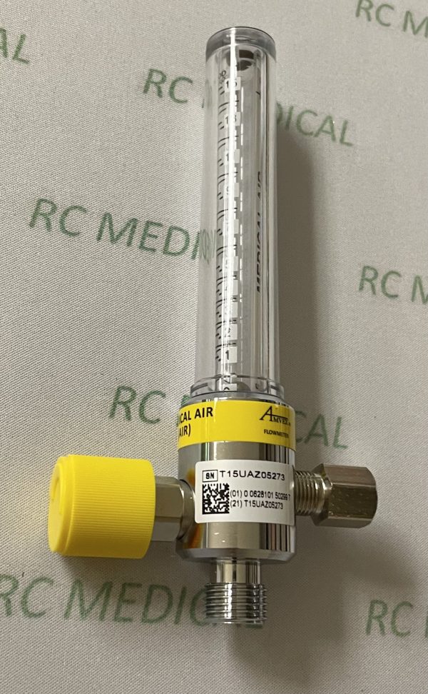 Ohio Medical 15 LPM AIR Flowmeter with NO Adapter (1/8" NPT Female)