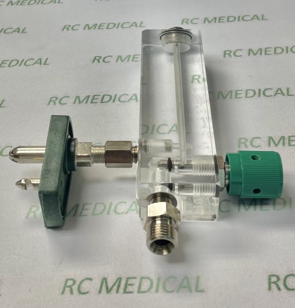 Timeter 0-3 Pediatric Flowmeter with Chemetron Quick Connect, SQUARE BODY