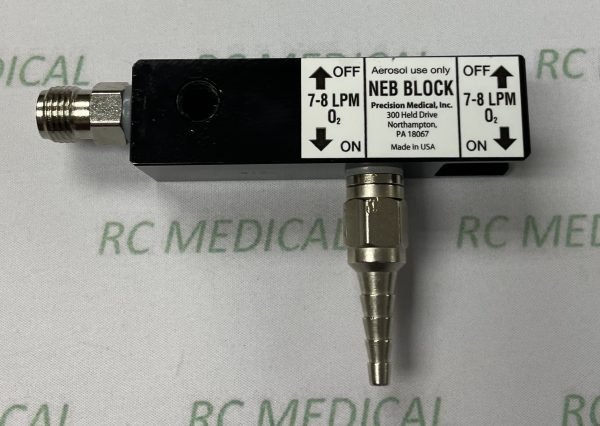 Precision Medical Neb Block ONLY, 6-7 LPM