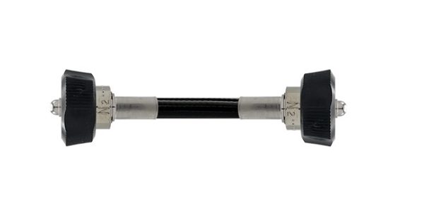 5 FT Conductive NITROGEN (N2) Hose with DISS Female Hand Nut X DISS Female Hand Nut