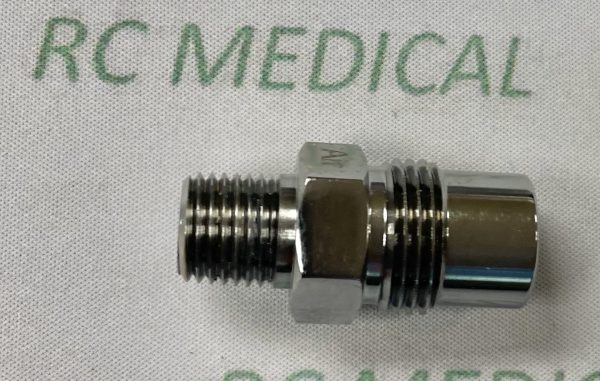 CO2 DISS Male 1/4" Check Valve, 1080-A
