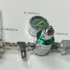 Oxygen Regulator/Flowmeter, 15 LPM, Fits Small Cylinder with 50 PSI Valve - Image 2