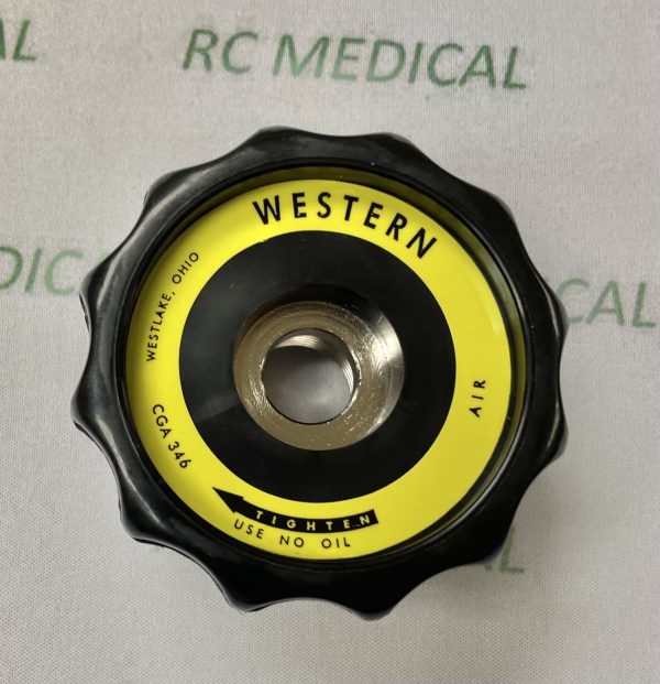 Hand Tightening Nut for Large, (CGA-346), Air Regulators